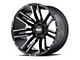 Moto Metal Razor Satin Black Machined 6-Lug Wheel; 18x9; 18mm Offset (07-14 Tahoe)