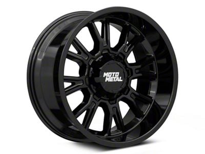 Moto Metal Legacy Gloss Black 6-Lug Wheel; 18x9; 1mm Offset (07-14 Yukon)