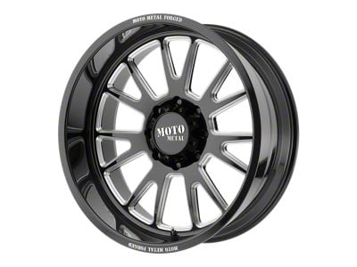 Moto Metal MO401 Gloss Black Milled 6-Lug Wheel; 20x10; -24mm Offset (07-14 Yukon)