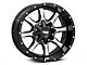 Moto Metal MO970 Gloss Black Machined 6-Lug Wheel; 18x10; -24mm Offset (07-14 Yukon)