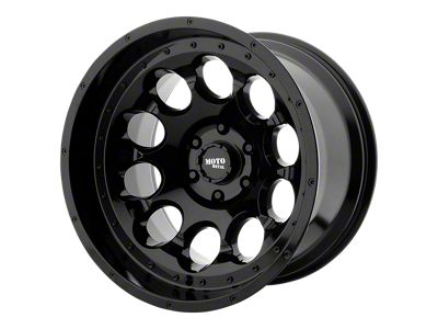 Moto Metal Rotary Gloss Black 6-Lug Wheel; 17x9; -12mm Offset (07-14 Yukon)