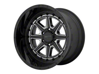 Moto Metal Phantom Gloss Black with Gray Tint 8-Lug Wheel; 20x10; -18mm Offset (08-10 F-250 Super Duty)