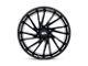 Moto Metal Combat Gloss Black Milled 6-Lug Wheel; 22x12; -44mm Offset (09-14 F-150)