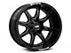 Moto Metal MO970 Gloss Black with Milled Spoke 6-Lug Wheel; 17x8; 0mm Offset (09-14 F-150)