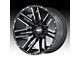 Moto Metal MO978 Razor Satin Black Machined 6-Lug Wheel; 20x9; 18mm Offset (09-14 F-150)