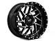 Moto Metal Breakout Gloss Black Machined 5-Lug Wheel; 20x10; -18mm Offset (09-18 RAM 1500)