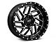 Moto Metal Breakout Gloss Black Machined 5-Lug Wheel; 20x10; -18mm Offset (09-18 RAM 1500)