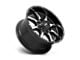 Moto Metal MO970 Gloss Black Machined Face 5-Lug Wheel; 18x10; -24mm Offset (09-18 RAM 1500)