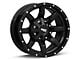 Moto Metal MO970 Gloss Black with Milled Lip 5-Lug Wheel; 18x10; -24mm Offset (09-18 RAM 1500)