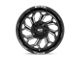 Moto Metal MO999 Gloss Black Milled 5-Lug Wheel; 22x12; -44mm Offset (09-18 RAM 1500)