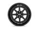 Moto Metal Phantom Gloss Black Milled 5-Lug Wheel; 20x10; -18mm Offset (09-18 RAM 1500)