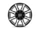 Moto Metal Spider Gloss Black Machined 5-Lug Wheel; 20x10; 12mm Offset (09-18 RAM 1500)