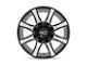 Moto Metal Spider Gloss Black Machined 5-Lug Wheel; 22x10; -18mm Offset (09-18 RAM 1500)