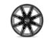 Moto Metal Spider Gloss Black Milled 5-Lug Wheel; 20x10; -18mm Offset (09-18 RAM 1500)