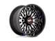 Moto Metal Stinger Gloss Black Machined 5-Lug Wheel; 22x10; -18mm Offset (09-18 RAM 1500)