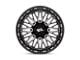 Moto Metal Stinger Gloss Black Machined 5-Lug Wheel; 22x10; -18mm Offset (09-18 RAM 1500)