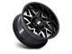 Moto Metal Turbine Gloss Black with Machined Face 5-Lug Wheel; 20x9; 1mm Offset (09-18 RAM 1500)