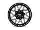 Moto Metal Turbine Gloss Black with Machined Face 5-Lug Wheel; 20x9; 1mm Offset (09-18 RAM 1500)