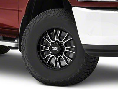 Moto Metal Legacy Gloss Black Machined 8-Lug Wheel; 17x9; 20mm Offset (10-18 RAM 2500)