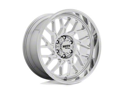 Moto Metal MO805 Chrome 8-Lug Wheel; 20x10; -18mm Offset (10-18 RAM 3500 SRW)