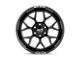 Moto Metal Banshee Gloss Black Milled 8-Lug Wheel; 20x10; -18mm Offset (11-16 F-250 Super Duty)