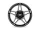 Moto Metal Fang Gloss Black Machined 8-Lug Wheel; 20x9; 0mm Offset (11-16 F-250 Super Duty)