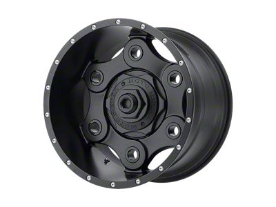 Moto Metal Link Blackout 8-Lug Wheel; 18x10; -24mm Offset (11-16 F-250 Super Duty)