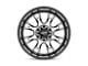 Moto Metal MO806 Gloss Black Machined 8-Lug Wheel; 20x9; 0mm Offset (11-16 F-250 Super Duty)