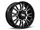 Moto Metal Legacy Gloss Black Machined 8-Lug Wheel; 18x9; 20mm Offset (11-14 Sierra 3500 HD SRW)