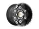 Moto Metal Link Satin Black 6-Lug Wheel; 18x10; -24mm Offset (14-18 Sierra 1500)