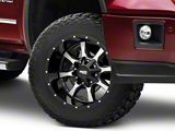 Moto Metal MO970 Gloss Black Machined 6-Lug Wheel; 18x10; -24mm Offset (14-18 Sierra 1500)