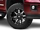 Moto Metal MO970 Gloss Black Machined 6-Lug Wheel; 18x10; -24mm Offset (14-18 Sierra 1500)