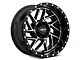 Moto Metal MO985 Breakout Gloss Black Machined 6-Lug Wheel; 20x10; -18mm Offset (14-18 Sierra 1500)