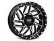 Moto Metal MO985 Breakout Gloss Black Machined 6-Lug Wheel; 20x9; 18mm Offset (14-18 Sierra 1500)