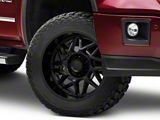 Moto Metal Turbine Gloss Black 6-Lug Wheel; 20x10; -18mm Offset (14-18 Sierra 1500)