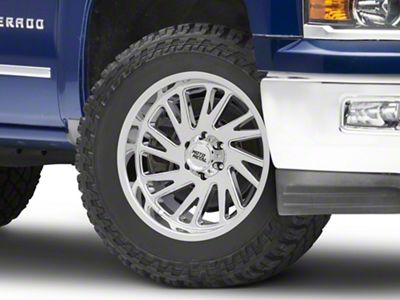 Moto Metal Combat Chrome 6-Lug Wheel; 20x10; -18mm Offset (14-18 Silverado 1500)