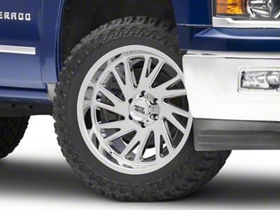 Moto Metal Combat Chrome 6-Lug Wheel; 22x10; -18mm Offset (14-18 Silverado 1500)