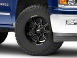 Moto Metal MO970 Gloss Black Milled 6-Lug Wheel; 18x10; -24mm Offset (14-18 Silverado 1500)