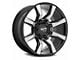 Moto Metal Spider Gloss Black Machined 6-Lug Wheel; 20x10; 12mm Offset (14-18 Silverado 1500)