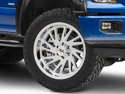 Moto Metal Combat Chrome 6-Lug Wheel; 22x10; -18mm Offset (15-20 F-150)