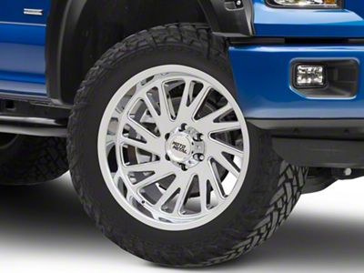 Moto Metal Combat Chrome 6-Lug Wheel; 24x12; -44mm Offset (15-20 F-150)