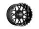 Moto Metal Siege Gloss Black 6-Lug Wheel; 22x10; 12mm Offset (15-20 F-150)