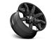 Moto Metal Spider Gloss Black 6-Lug Wheel; 20x9; 18mm Offset (15-20 F-150)