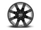 Moto Metal MO804 Spider Gloss Black 8-Lug Wheel; 20x9; 18mm Offset (15-19 Sierra 2500 HD)