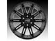 Moto Metal MO998 Kraken Gloss Black Milled 8-Lug Wheel; 20x9; 0mm Offset (15-19 Sierra 2500 HD)