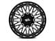 Moto Metal Stinger Gloss Black Machined 8-Lug Wheel; 20x9; 18mm Offset (15-19 Sierra 2500 HD)