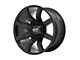 Moto Metal MO804 Spider Gloss Black 8-Lug Wheel; 20x9; 0mm Offset (15-19 Sierra 3500 HD SRW)