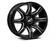 Moto Metal MO804 Spider Gloss Black Milled 8-Lug Wheel; 20x10; 12mm Offset (15-19 Sierra 3500 HD SRW)