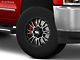 Moto Metal Legacy Gloss Black Machined 8-Lug Wheel; 18x9; 1mm Offset (15-19 Silverado 2500 HD)