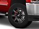 Moto Metal MO804 Spider Gloss Black Milled 8-Lug Wheel; 20x10; 12mm Offset (15-19 Silverado 2500 HD)